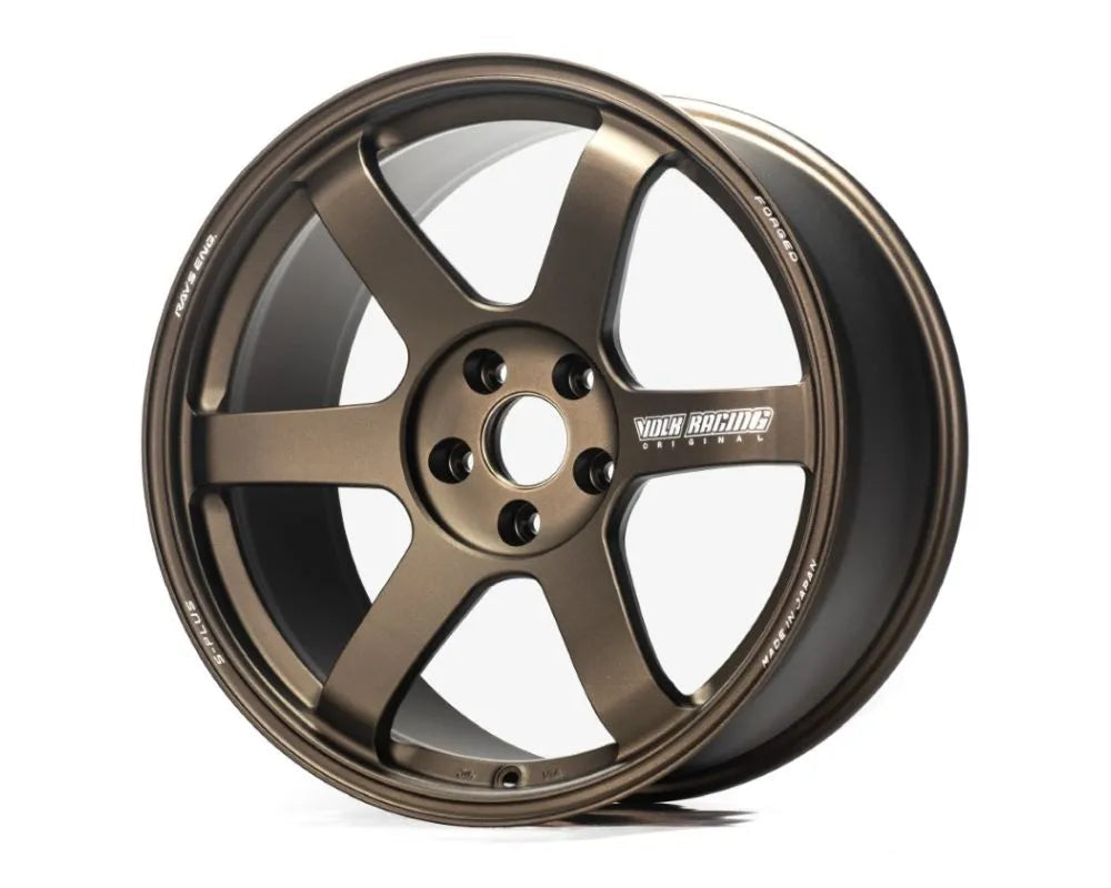 Volk Racing TE37 Saga S-plus Wheel 18x9.5 5x120 45mm Bronze Almite - WVDG2X45WA
