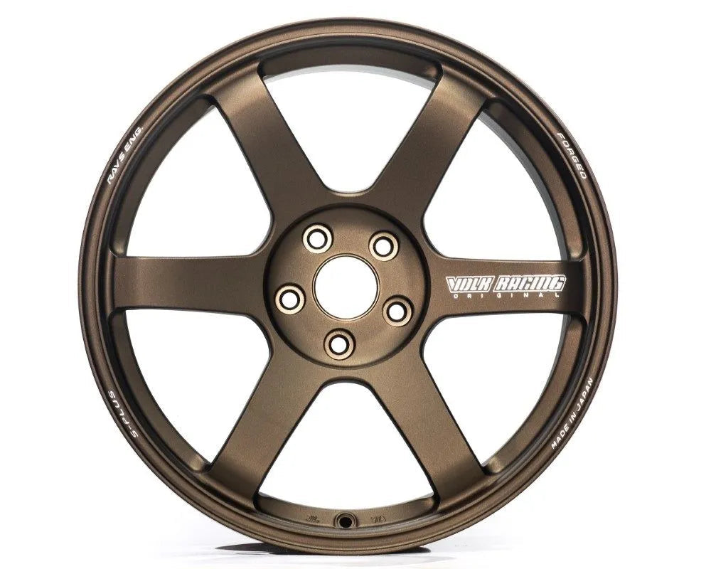 Volk Racing TE37 Saga S-plus Wheel 18x9.5 5x120 45mm Bronze Almite - WVDG2X45WA