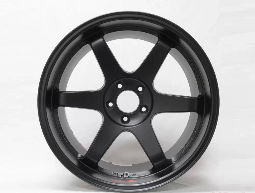 Volk Racing TE37 SL Wheel 18x9.5 5x120 38mm Flat Black - WVDX38WPH