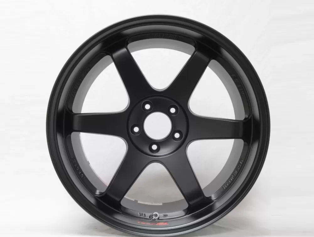 Volk Racing TE37 SL Wheel 18x9.5 5x120 38mm Flat Black - WVDX38WPH